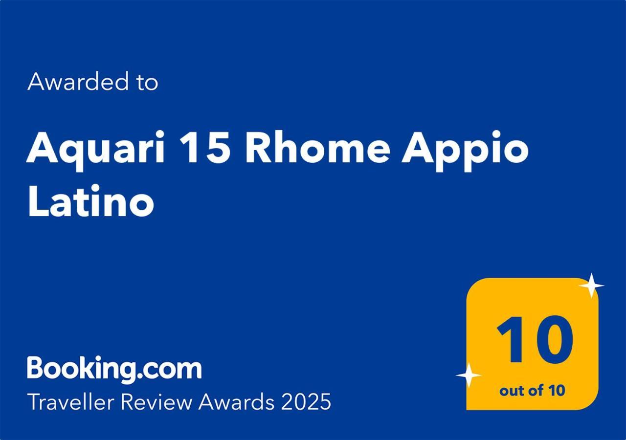 Aquari 15 Rhome Appio Latino Apartamento *